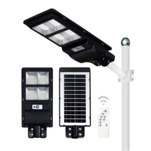 LED Solar Street Light Outdoor Garden Wall Lamps 80W Street Light Waterproof Integration Outdoor All in One Solar Light