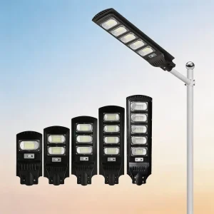 LED Solar Street Light Outdoor Waterproof Solar Lights Integrated Lamp Brightness Lighting Road Garden 50W 250W Remote Control