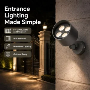 LED Spot Light Outdoor IP65 High Bright Landscape Lighting with 5 Year Warranty for Garden & Villa