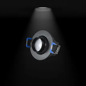 LED Spotlight 1W Recessed Anti glare for Hotel Commercial Indoor 10W High Power Cabinet Showcase Display Light
