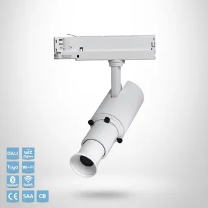 LED Spotlight Dimmable Cri90 DALI Recessed Anti glare for Hotel Commercial Indoor Square Contour Deg High CRI Stage Spot