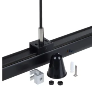 LED Spotlight Lighting Track Light Kit 4 Wires 3 Circuits Rail Suspension Mount 220V Spotlight Track for Lighting Track