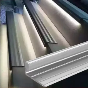 LED Stair Light Customized Size Aluminum Profile Step Lighting Indoor Staircase Corner Strip Wall Lamp