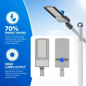 LED Street Light 25W-240W 70% Energy Saving High Lumen Output 170LM/W Eco Friendly Road Lamp Wide Coverage Supplier