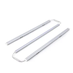 LED Strip Light Modern Cabinet Bar Shelf Magnetic Clip Surface Recessed Layer Smooth Connection PC Diffuse Aluminium Profile