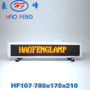 LED Taxi Advertising Roof Top Sign Light Box Outdoor