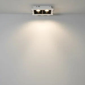 LED Track Light 30w Dimmable Aluminum Professional Lighting for Museum Art Gallery Retail Magnetic Rail 220v COB System Surface