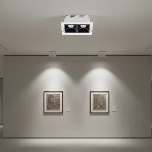 LED Track Light 30w Dimmable Aluminum Professional Lighting for Museum Art Gallery Retail Magnetic Rail 220v COB System Surface