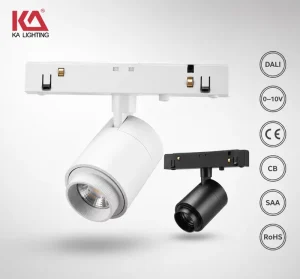 LED Track Light 5w Adjustable Anti glare Professional Lighting for Museum Art Gallery Retail COB Spotlight with Anti glare