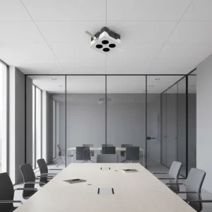 LED Track Light Dimmable Aluminum Professional Lighting for Museum Art Gallery Retail Magnetic Grille 220v COB System Surface