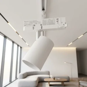LED Track Lighting Rail Lamp Spot 20W COB Track Lights LED Rail Spotlight Light Fixture 2 3 4 Wire