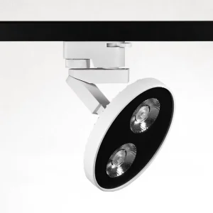 LED Track Spotlights for Commercial Use Round and Square COB Track Spotlights