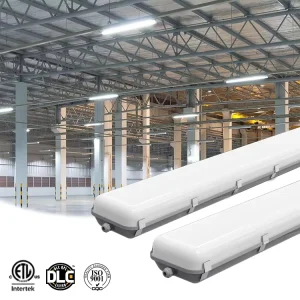 LED Tri Proof Light 8FT IP65 Waterproof Vapor Tight Fixture for Industrial Warehouse Factory and Parking Garage Lighting