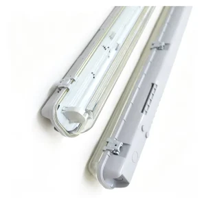 LED Tri-proof Light Anti Glare IP65 Triproof LED Linear Batten Light 40W 4ft 1200mm 600mm 2ft Waterproof Slats for T8 LED Tube