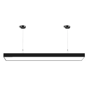 LED Tube Light 4ft 8ft 24W 36W 48W Office Pendant Aluminum Plastic LED Linear Batten Light for Office