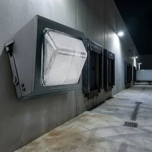 LED Wall Pack Light Fixture ETL IP65 Waterproof Photocell Outdoor Commercial Security Wall Light 90W Warehouse Garage Luminaire