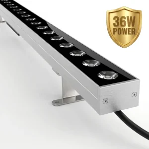 LED Wall Washer Bar Outdoor IP67 RGBW DMX512 36W Linear Light Bar for Building Facade Architectural Lighting
