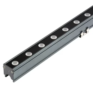 LED Wall Washer Light DMX512 RGBW IP65 Waterproof Aluminum Linear Architectural Facade Lighting Fixture 24V Landscape