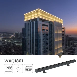 LED Wall Washer Light IP66 Waterproof DMX512 RGB RGBW 24V High Brightness Aluminum Landscape Facade Lighting Outdoor Building