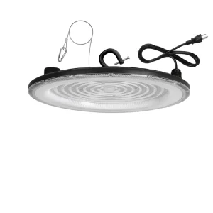 LED Warehouse Workshop Ceiling Light 240W IP65 Waterproof for Industrial Warehouse Use UFO High Bay Light