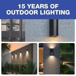 LED Waterproof Wall Lamp for Outdoor Use Double-head or Single-head Round or Square Suitable for Hotels Indoor and Outdoor