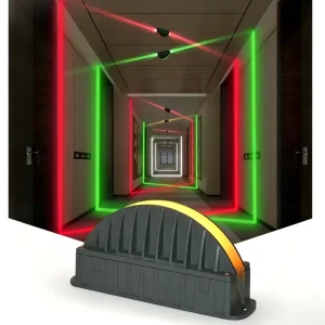 LED Window Sill Light Outdoor IP65 Waterproof Narrow Beam Blade Facade Architectural Project Hotel Decorative Wall Lamp