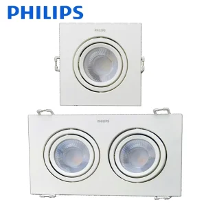 LED downlight GD100 6W 9W Square led grille light led spot light supermarket mall eyecare light