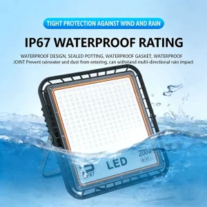 LED for Football Baseball Flood Light for Warehouse Reflectores LED AC85 to 265V Factories Docks Flood LED Light