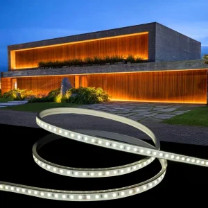 LFB1004 7 Custom Ultra-thin Cuttable Flex Silicone IP66 Waterproof LED Strip Light Neon Light for Outdoor Observation Gallery