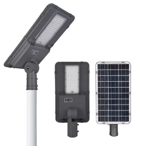 LKD Series 20W All in One Integrated Solar Street Light Outdoor Waterproof IP65 With Remote Control Motion Sensor