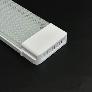 LN Brand 1.2m*95mm Curved Steel Case LED Light Kit Shell Purification Fixture Housing Milky Diffuser Cover Food Factory Dimmable