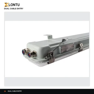 LONTU JM8341 Linear LED High Bay Light 20-60W AC 110-250V IP66 WF2 SUS304 Ex for Mining Metallurgy Power Plant
