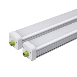 LONYUNG Commercial CE ETL IP65 2ft 3ft 4ft 8ft 60w 80w 90w 120w 110lm w LED Tri Proof Light Warehouse Parking Lot Batten Light