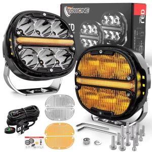 LOYO Dual Combo Beam 4X4 LED Driving Fog Side Shooter Lights Work Light LED Spotlights Offroad Led Driving Light