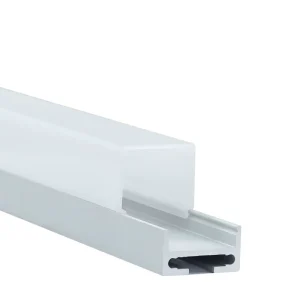 LS-059 20*27mm Surface Mounted LED Channel Light LED Profile Diffuser Profile Extrusion for LED Strip