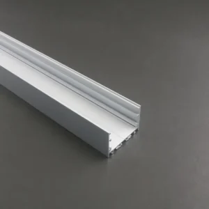 LS-108 50*35mm Surfaced Mounted LED Channel Light Ground Led Profile Diffuser Profile Extrusion for LED Strip
