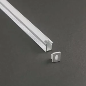 LS-119 LVSEN Surfaced Mounted LED Channel Light Ground Led Profile Diffuser Profile Extrusion for LED Strip