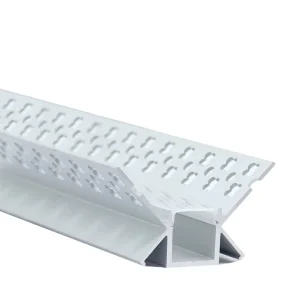 LS-128 Industrial Aluminium Alloy Profile 6000 Series T3-T8 Temper Square Anodized Powder Coated Surface 46*16mm PC Cover