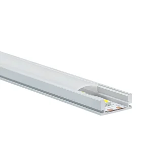 LVSEN Custom 17.5*7mm LED Profile LED Channel Light Diffuser Profile Extrusion for LED Strip