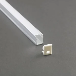 LVSEN LS 020 10*12mm Surface Mounted LED Profile LED Channel Light Diffuser Profile Extrusion for LED Strip