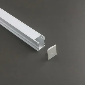 LVSEN LS 101 Surfaced Mounted 21*26mm LED Channel Light Ground Led Profile Diffuser Profile Extrusion for LED Strip