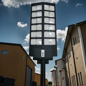 Laihong 1500W All in One Integrated Solar Street Light IP65 Waterproof Outdoor Lamp with ABS and PC Housing 5 Years Warranty