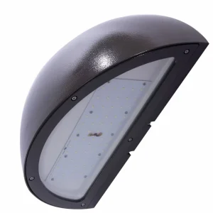Landscape Architectural Accent Outdoor Balcony Decorative Half Moon Semi Circular LED Wallpack Lighting