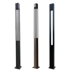 Landscape Square Iron Outdoor LED Street Light IP65 Waterproof AC Garden Full Set Lamp Posts