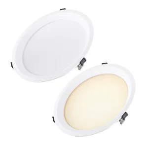 Large 12.6inch Dimmable LED Ceiling Lamp Multi Color Temperature Options Commercial Panel Light for Hotel Retail Shop Museums