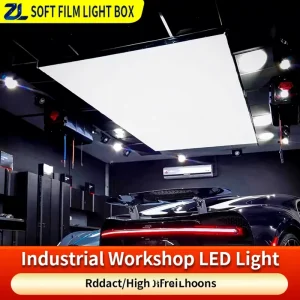 Large Class a Fireproof Aluminum Profile Frame LED Light Box Custom for Workshop Commercial Use