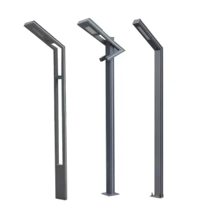 Large Power Modern LED Landscape Post Light Durable Aluminum Alloy Outdoor Waterproof Path Lamp Villa Courtyard
