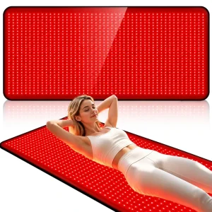 Large Size 1800x800mm Red Near Infrared LED Mat Full Body Light Pad Pain Relief for Hands Feet Breast OEM ODM Factory Supply