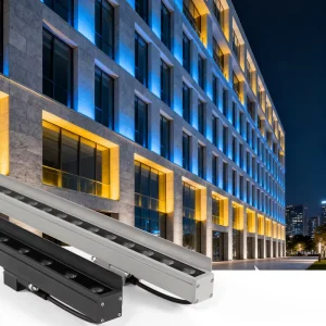Led Accent Light for Building Architectural Rgbw Led Fixtures Commercial Linear Wall Washerbuilding Facade Lighting
