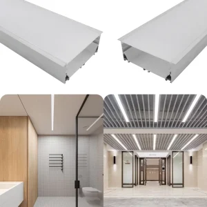 Led Aluminum Profile 10040A Aluminum Profiles Led Lighting for Office Ceiling Light Channel